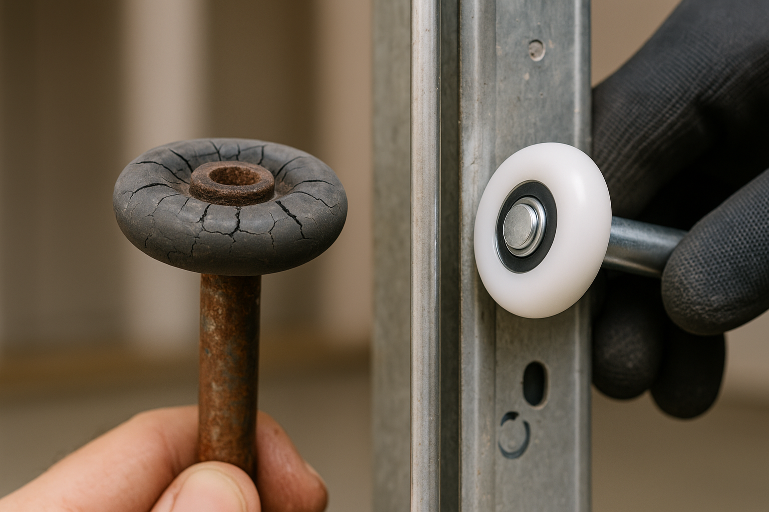 Garage Door Roller Replacement in Berlin